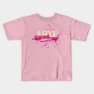 Love Inc - Cream/Pink Kids T-Shirt